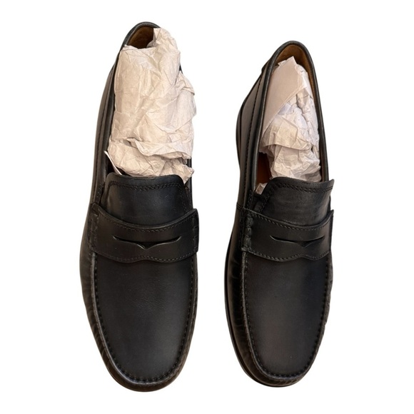 ECCO S Lite Moc Leather Moccasin in Marine NIB